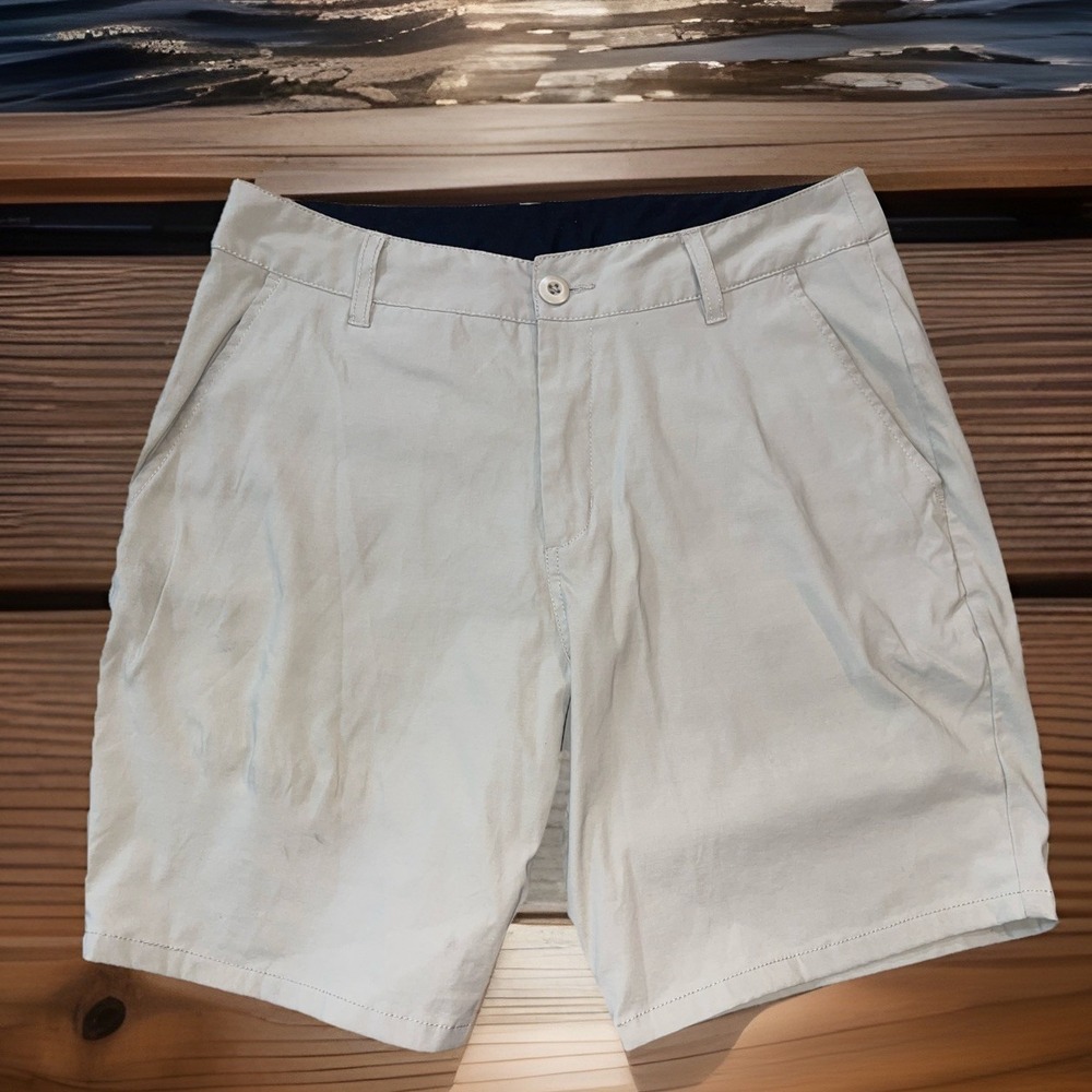 Marsh Wear Performance Shorts Men 30 Beige Outdoors Fishing Camping Hiking